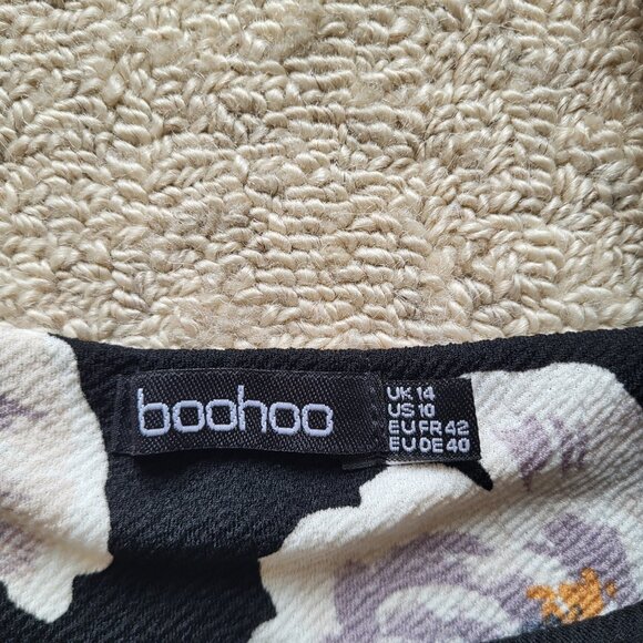 boohoo Knee Length Sleeveless Maternity Dress - size 10 - Picture 2 of 2